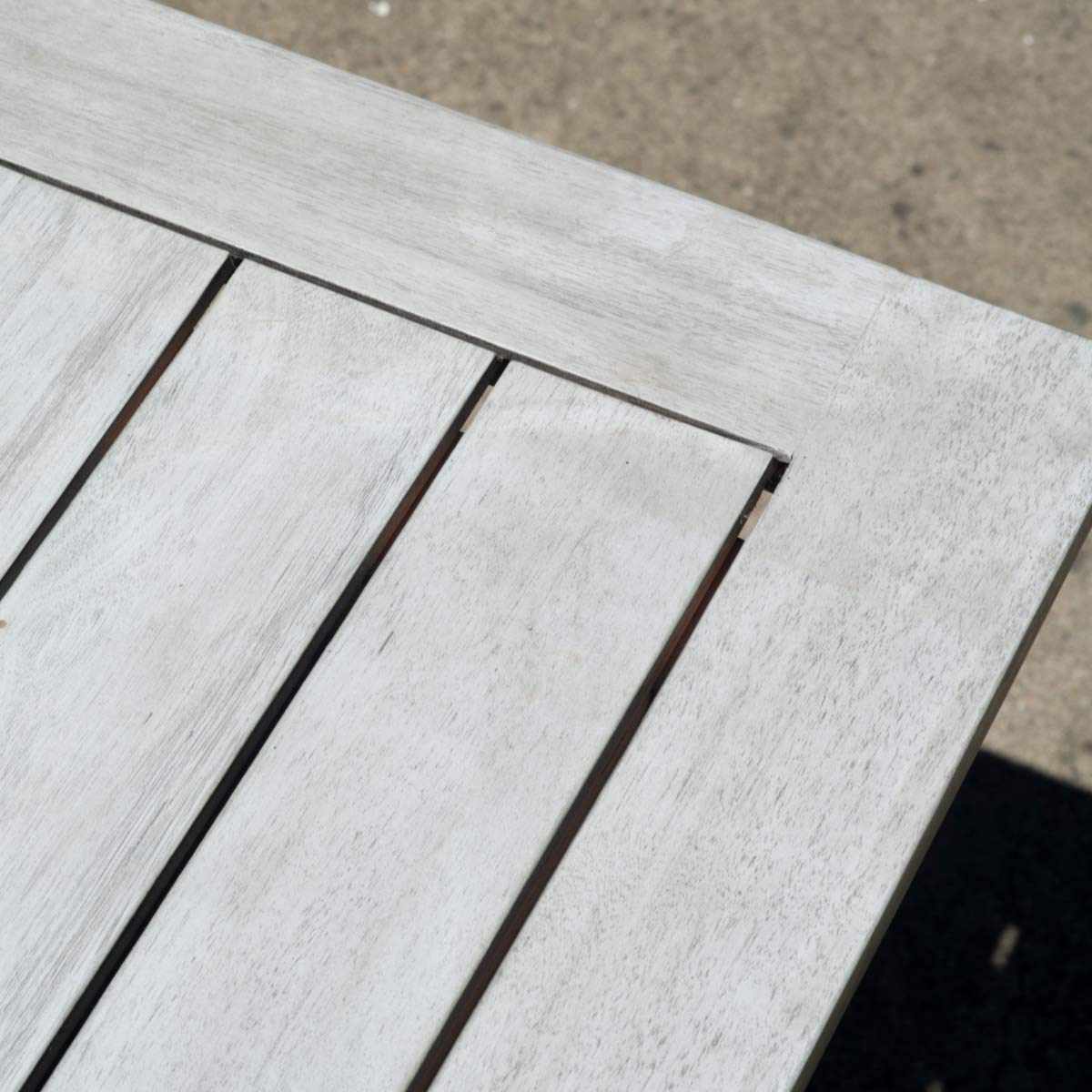 Gardenesque Patio Garden Furniture Set - Light Grey Wooden Garden Set - Repton Lounge - Outdoor Table & Chairs - Durable and Comfortable Design - With Cushions - Flat Pack Design - 4 Seater