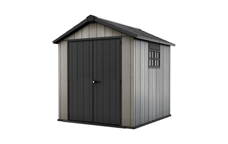 Keter Oakland 7.5x7 Storage Shed Grey