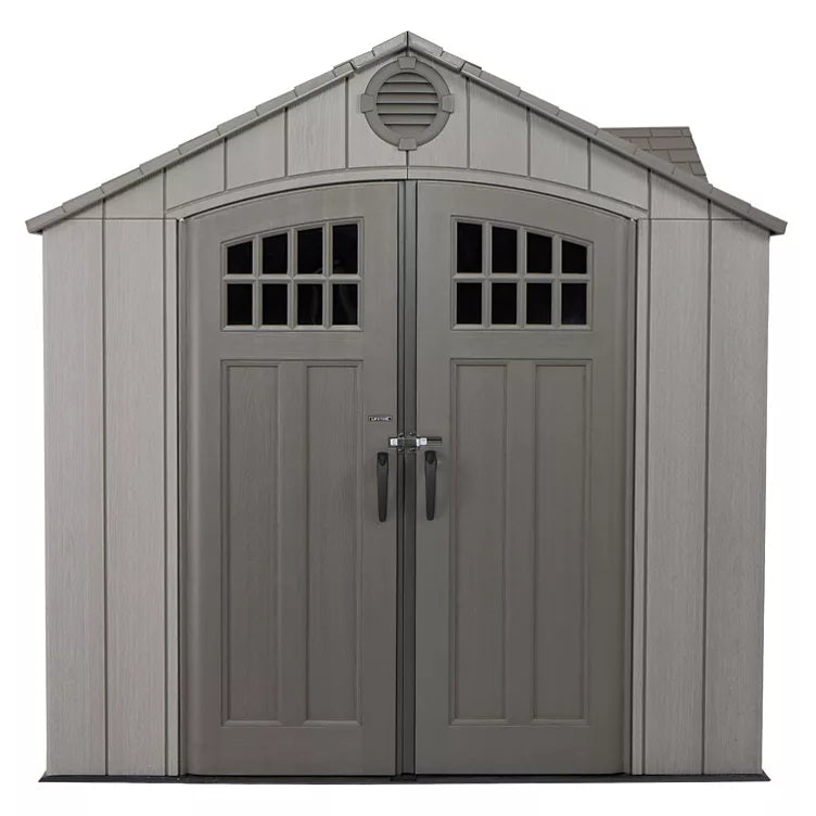 Lifetime 15' x 8' Rough Cut Dual-Entry Outdoor Storage Shed