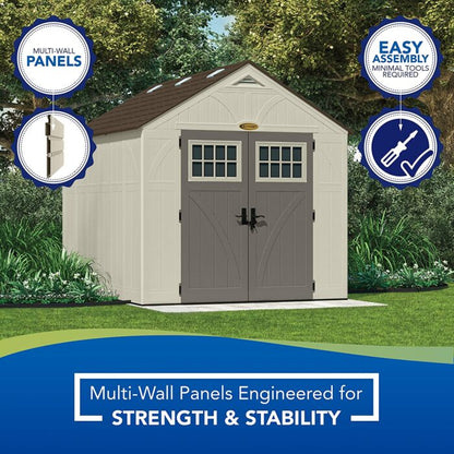 Suncast BMS8100 8' x 10' Tremont Storage Shed