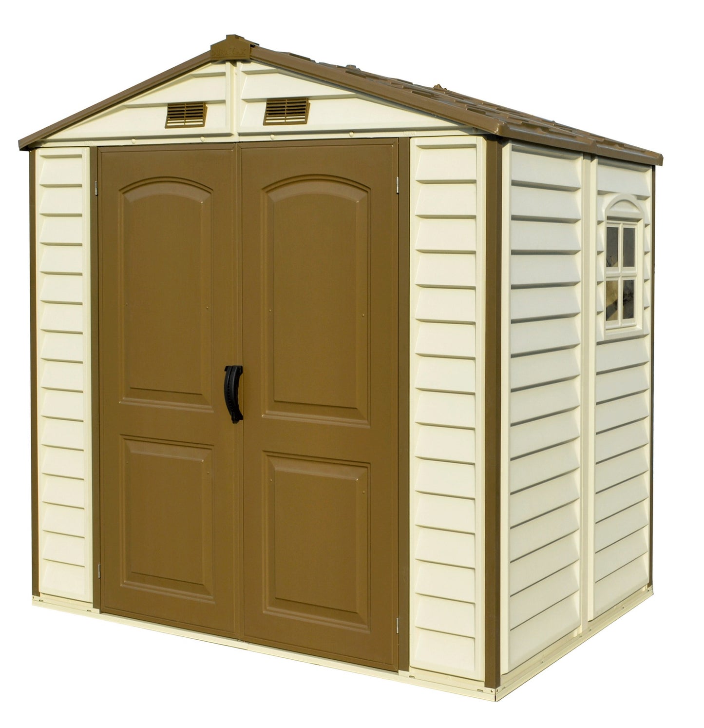 Duramax 4ft x 8ft Sidemate Vinyl Resin Outdoor Storage Shed