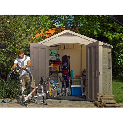 Keter Factor 8 x 6 FT Strong Storage Shed
