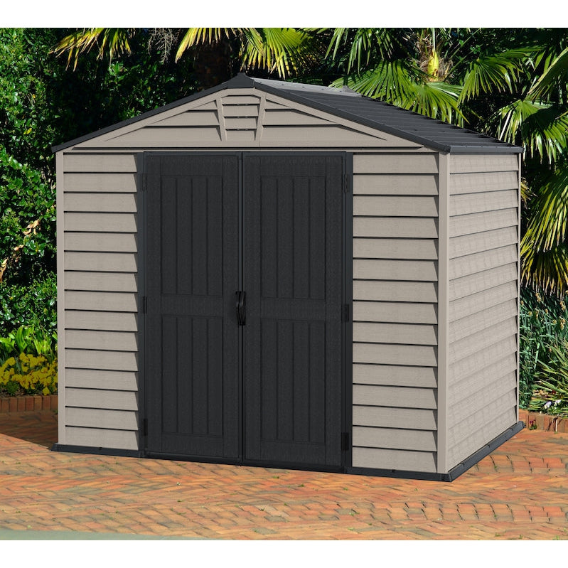 DuraMax StoreMax Plus 10.5x8 Ft with Molded Floor Vinyl Storage Shed