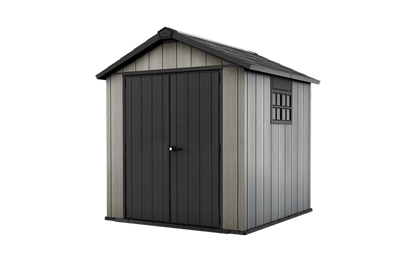 Keter Oakland 7.5x7 Storage Shed Grey
