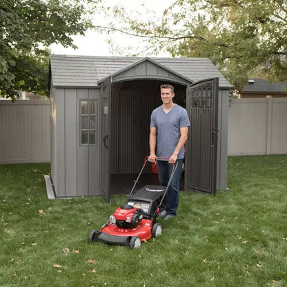 Lifetime 10ft x 8ft Rough Cut Outdoor Storage Shed