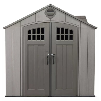 Lifetime 15' x 8' Rough Cut Dual-Entry Outdoor Storage Shed