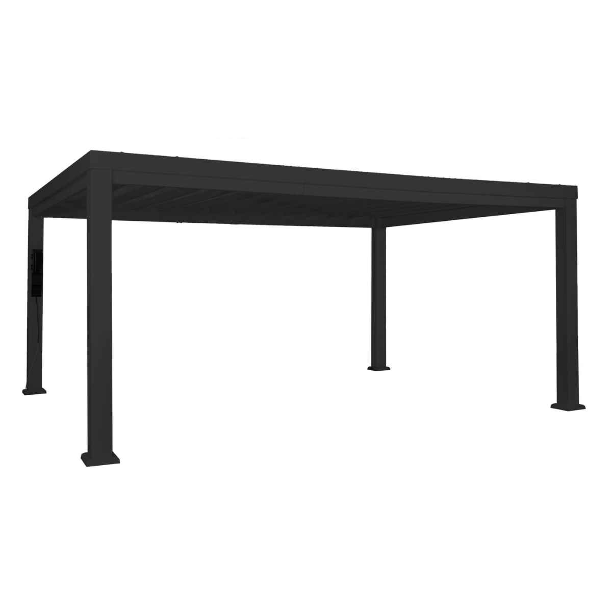 Backyard Discovery Trenton 16ft x 12ft Steel Pergola Modern Design Backyard Discovery Trenton 16ft x 12ft Steel Pergola Modern Design