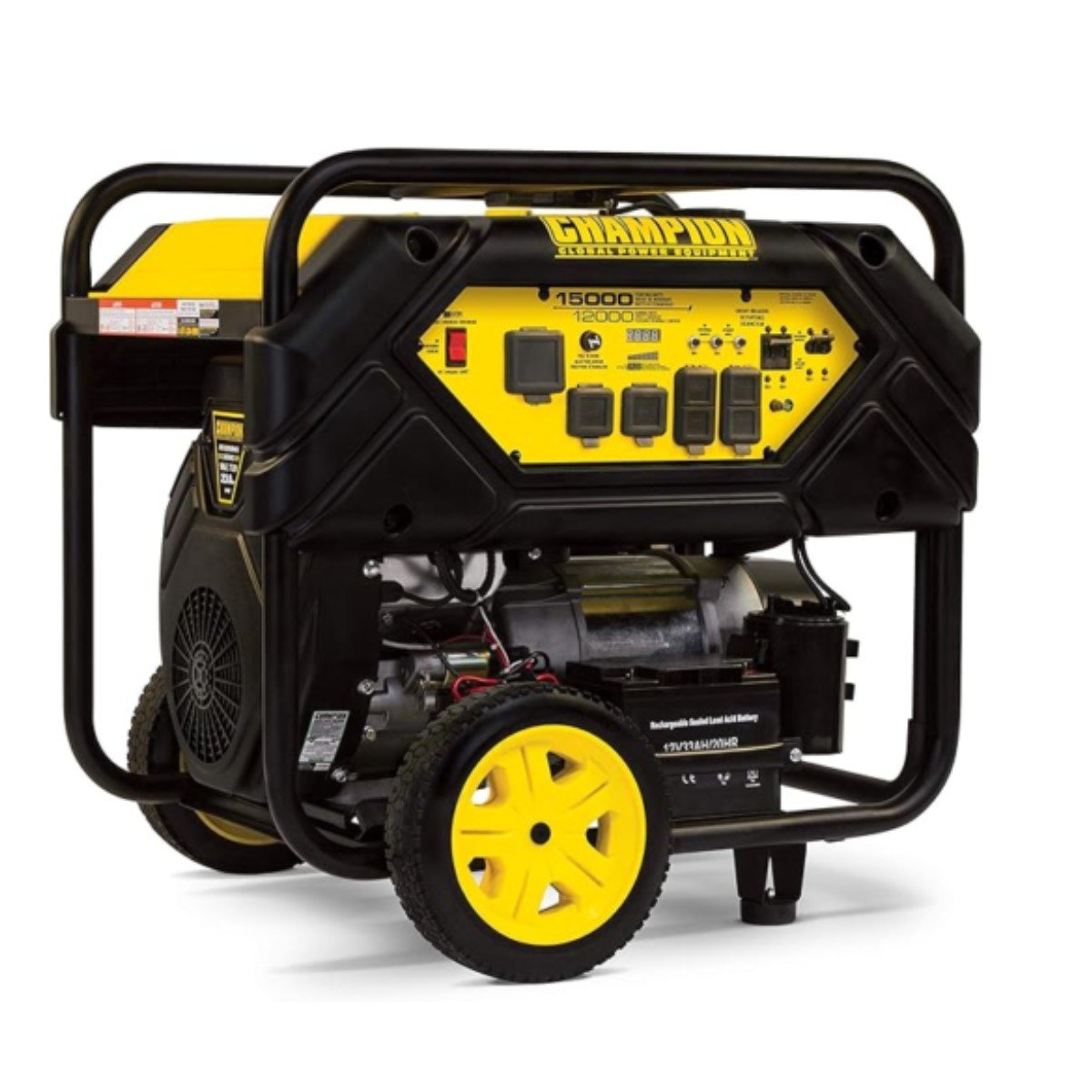 Champion Power Equipment 15,000/12,000-Watt Portable Generator with Electric Start & Lift Hook Champion Power Equipment 15,000/12,000-Watt Portable Generator with Electric Start & Lift Hook