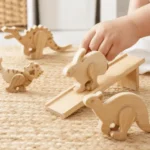 Wooden Animal Ramp Walker Set for Toddlers – 5-Piece Gravity-Powered Learning Toy - Image 7
