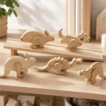 Wooden Animal Ramp Walker Set for Toddlers – 5-Piece Gravity-Powered Learning Toy - Image 6