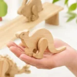 Wooden Animal Ramp Walker Set for Toddlers – 5-Piece Gravity-Powered Learning Toy - Image 3