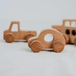 Wooden Toy Cars for Toddlers – 4-Piece Handmade Vehicle Set - Image 8
