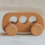 Wooden Toy Cars for Toddlers – 4-Piece Handmade Vehicle Set - Image 6